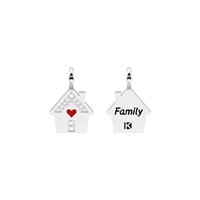 Charm Kidult Woman in Steel Cristallo 741231 - 741231
